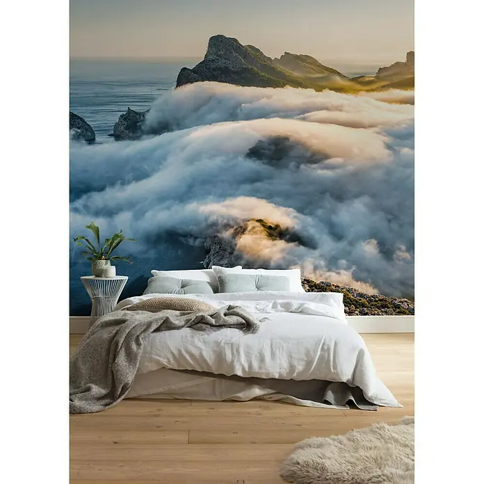 Komar Pure Fototapete Soul of Light - 4 -tlg., B x H: 400 x 250 cm, Vlies - Stimmungsaufnahme