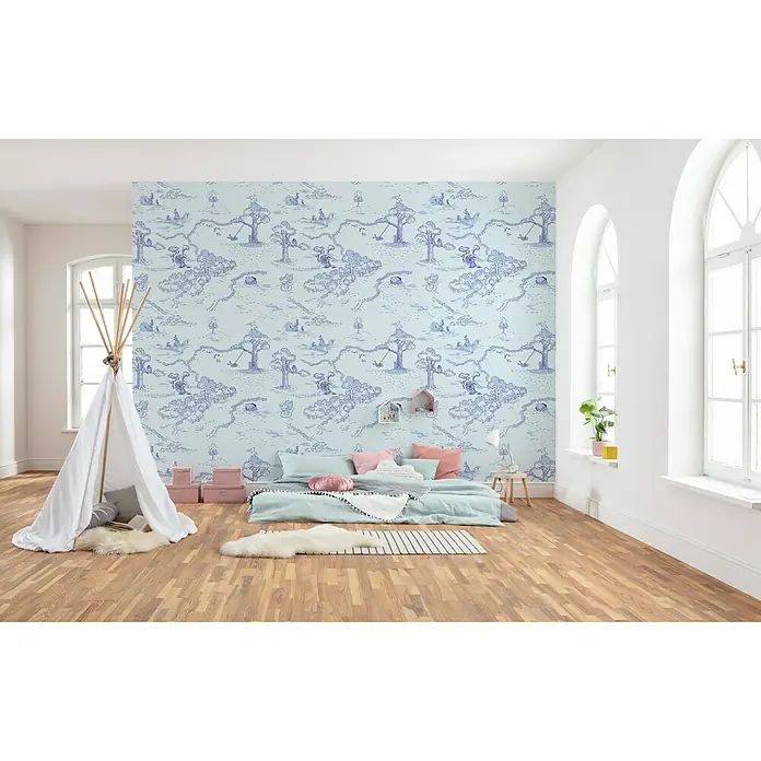Komar Disney Edition 4 Fototapete Winnie Pooh Pat - 8 -tlg., B x H: 400 x 280 cm, Vlies - Stimmungsaufnahme