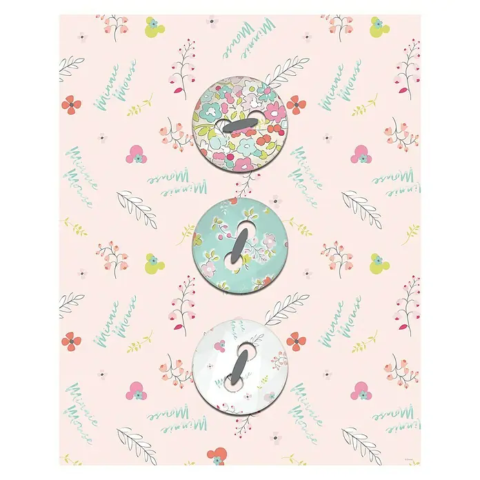 Komar Disney Edition 4 Poster Minnie Mouse Buttons - Disney, B x H: 30 x 40 cm - Vorderansicht