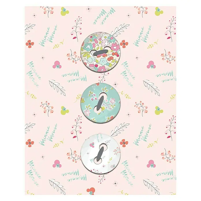 Komar Disney Edition 4 Poster Minnie Mouse Buttons - Disney, B x H: 50 x 70 cm - Vorderansicht