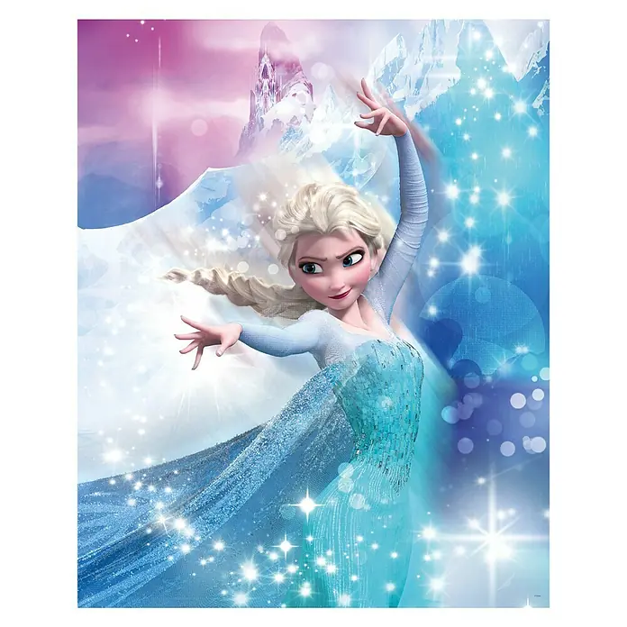 Komar Disney Edition 4 Poster Frozen Elsa Action - Disney, B x H: 50 x 70 cm - Vorderansicht
