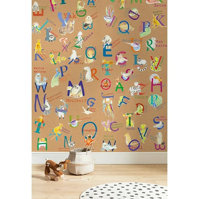 Komar Pure Fototapete Animals A-Z - 2 -tlg., B x H: 200 x 250 cm, Vlies - Stimmungsaufnahme