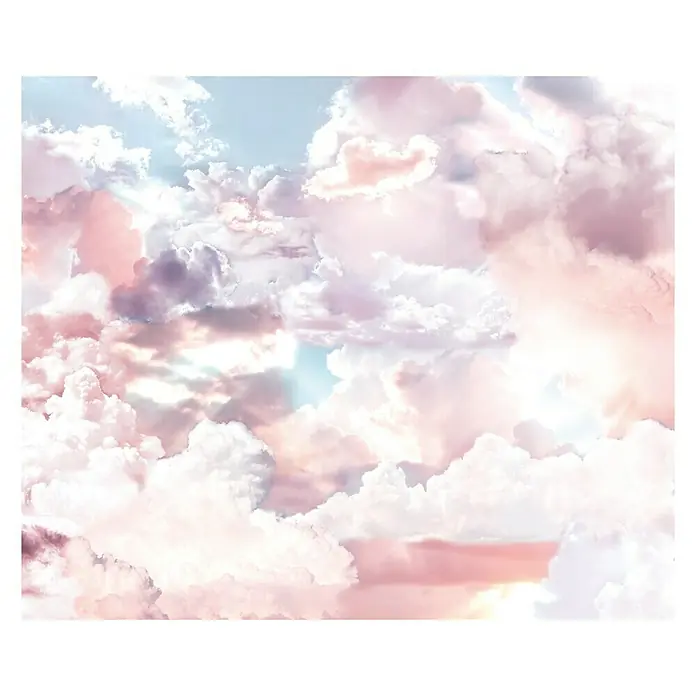 Komar Pure Fototapete Clouds - 3 -tlg., B x H: 300 x 250 cm, Vlies - Vorderansicht