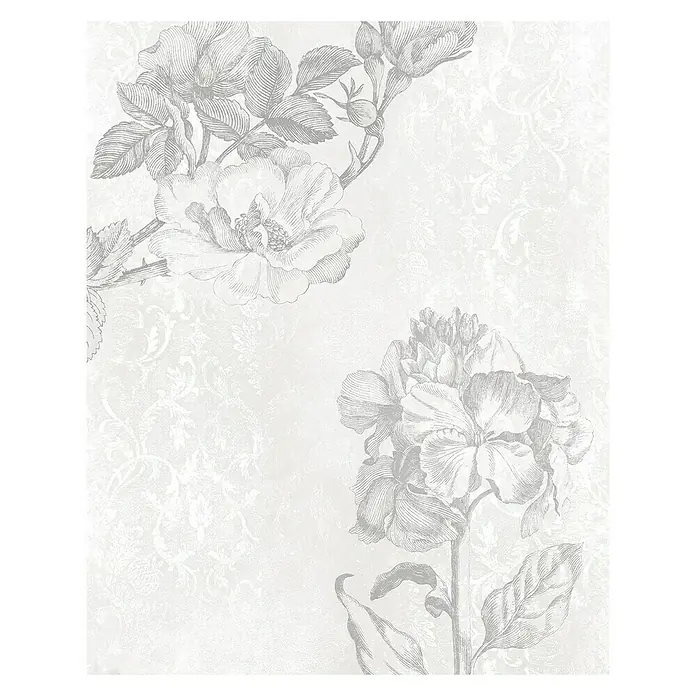 Komar Infinity Fototapete Baroque Grey - 2 -tlg., B x H: 200 x 250 cm, Vlies - Vorderansicht