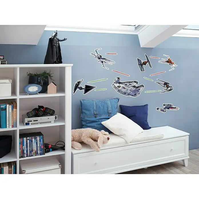 Komar Star Wars Dekosticker Spaceship - 15 -tlg., Bunt - Stimmungsaufnahme