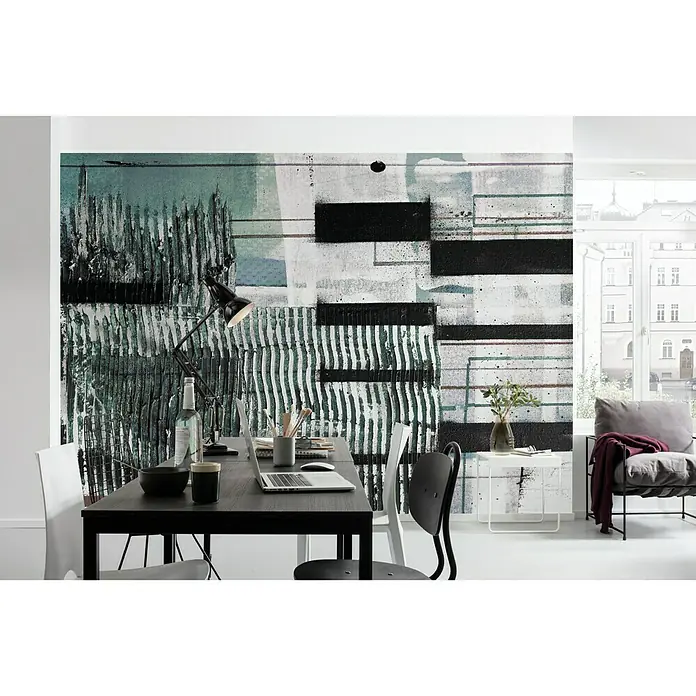 Komar Pure Fototapete Fringe Upswept - 5 -tlg., B x H: 500 x 280 cm, Vlies - Stimmungsaufnahme