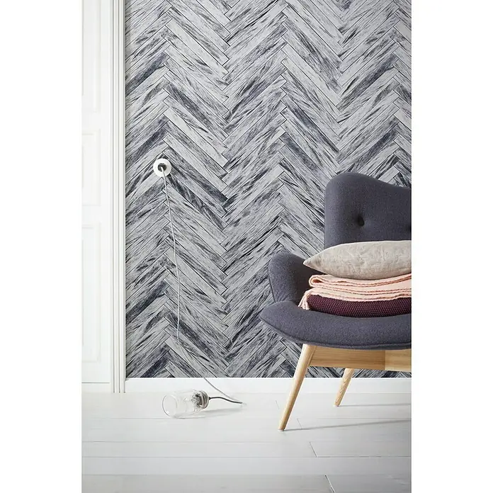 Komar Infinity Fototapete Herringbone Pure - 4 -tlg., B x H: 400 x 250 cm, Vlies - Stimmungsaufnahme