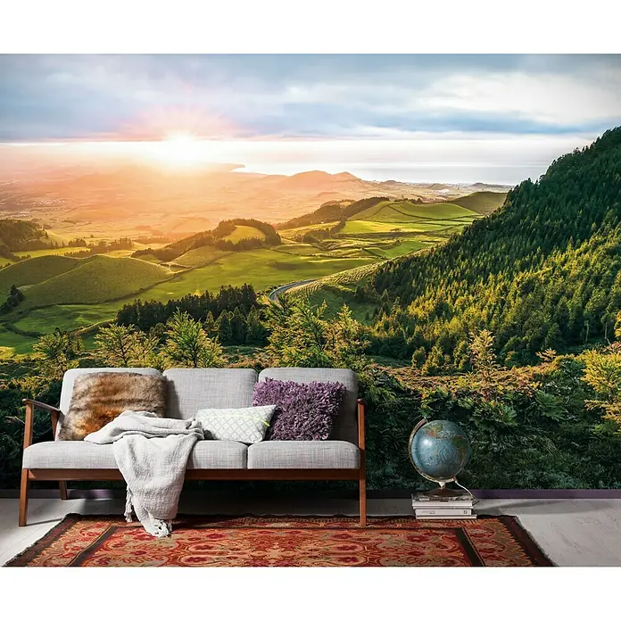 Komar Stefan Hefele Edition 1 Fototapete Paradise Island - 4 -tlg., B x H: 400 x 250 cm, Vlies - Stimmungsaufnahme