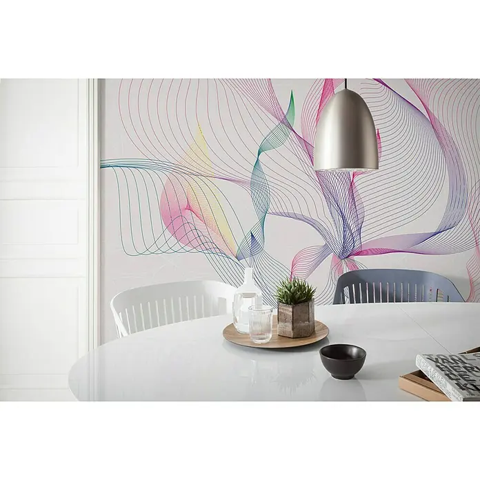 Komar Infinity Fototapete Spring Leaves - 4 -tlg., B x H: 400 x 250 cm, Vlies - Stimmungsaufnahme