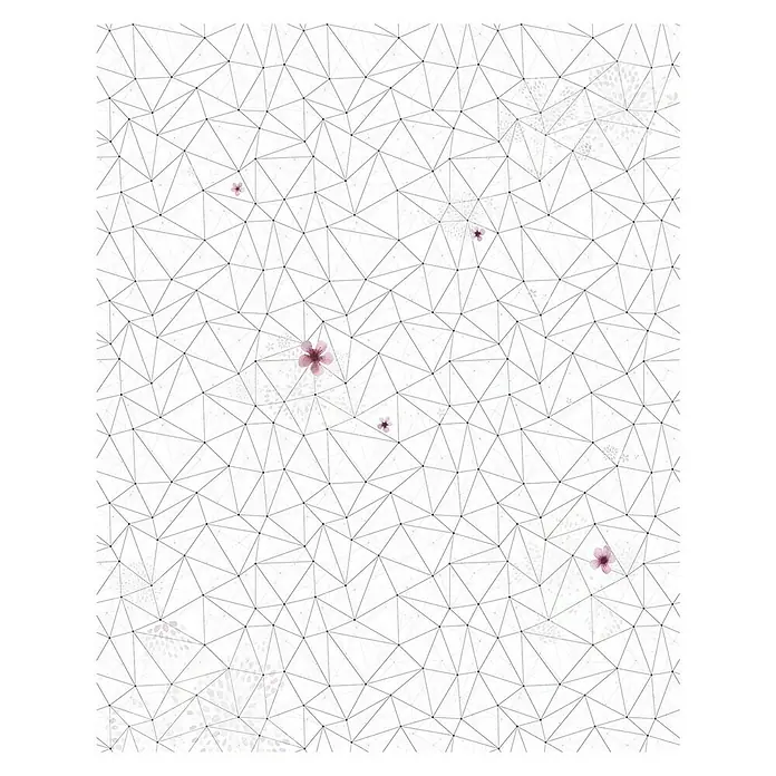 Komar Infinity Fototapete Cherry Blossom - 2 -tlg., B x H: 200 x 250 cm, Vlies - Vorderansicht