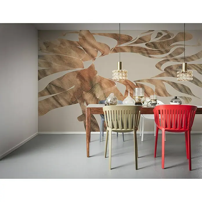 Komar Infinity Fototapete Autumn Leaves - 4 -tlg., B x H: 400 x 250 cm, Vlies - Stimmungsaufnahme