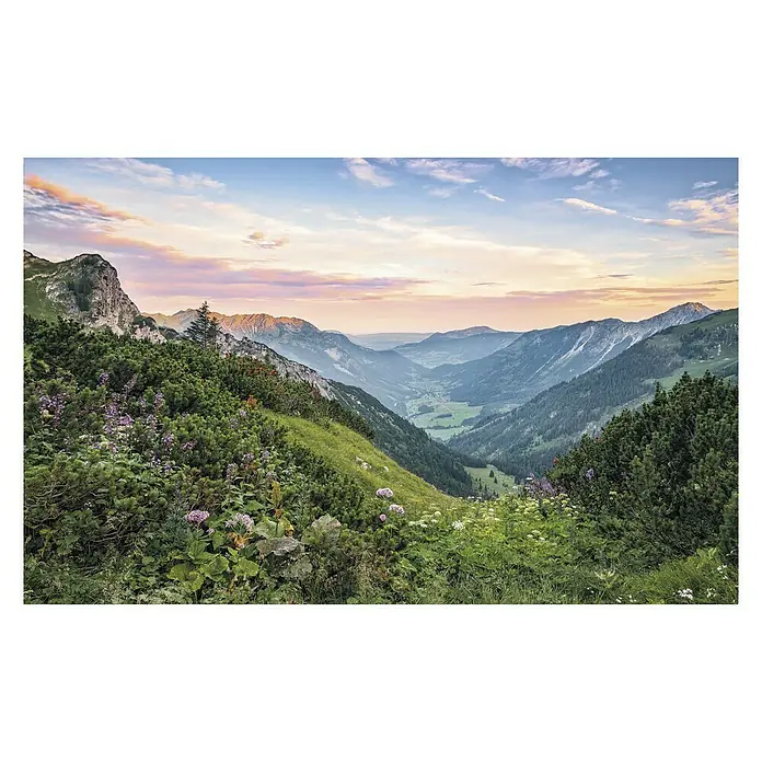 Komar Stefan Hefele Edition 1 Fototapete Alps - 4 -tlg., B x H: 400 x 250 cm, Vlies - Vorderansicht