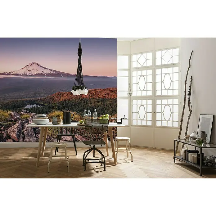Komar Stefan Hefele Edition 1 Fototapete Kingdom of Mountain - 4 -tlg., B x H: 400 x 250 cm, Vlies - Stimmungsaufnahme