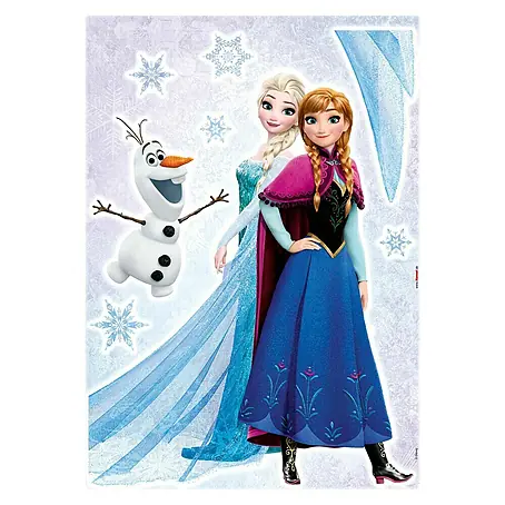 Komar Disney Edition 4 Dekosticker Frozen Sisters