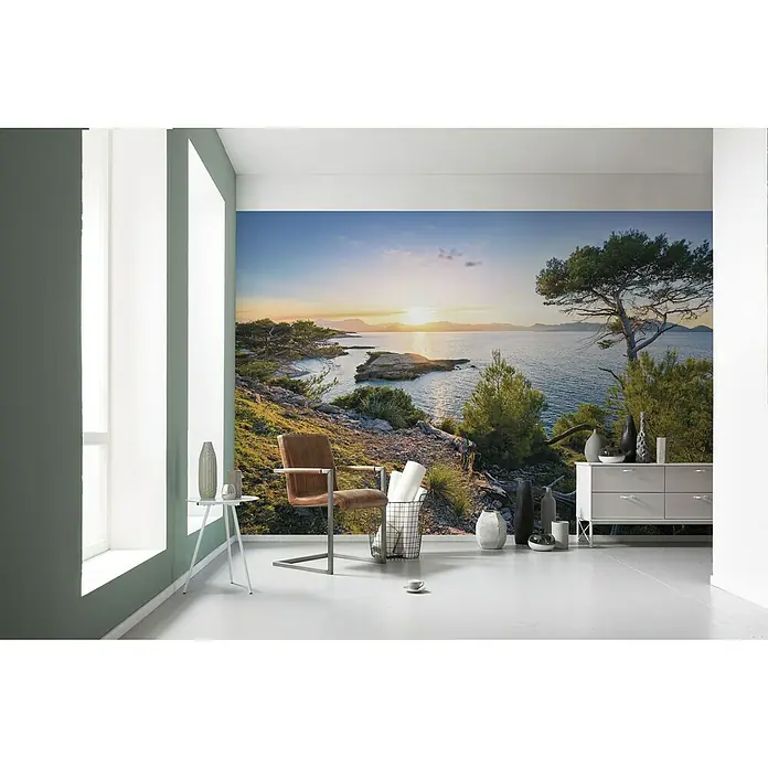 Komar Stefan Hefele Edition 1 Fototapete Southern Light - 4 -tlg., B x H: 400 x 250 cm, Vlies - Stimmungsaufnahme