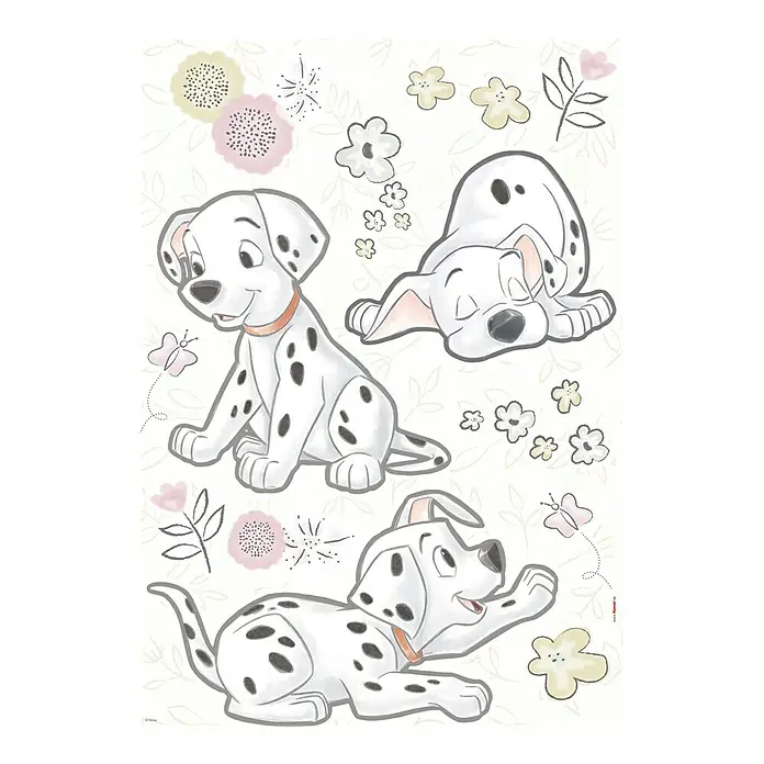 Komar Disney Edition 4 Dekosticker 101 Dalmatiner Best Of Friends - 20 -tlg., Bunt - Vorderansicht