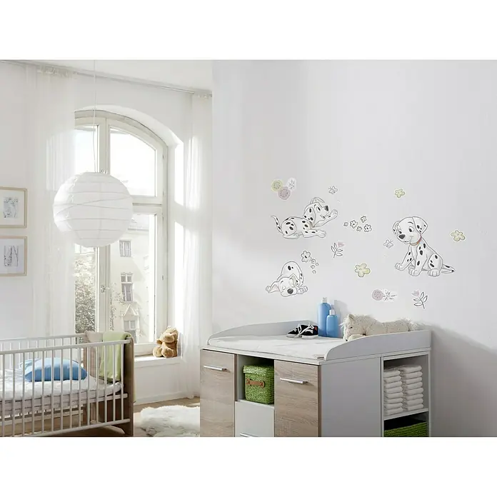 Komar Disney Edition 4 Dekosticker 101 Dalmatiner Best Of Friends - 20 -tlg., Bunt - Stimmungsaufnahme