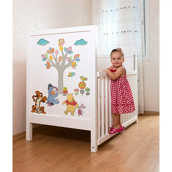Komar Disney Edition 4 Dekosticker Winnie Pooh Nature Lovers - 14 -tlg., Bunt - Stimmungsaufnahme