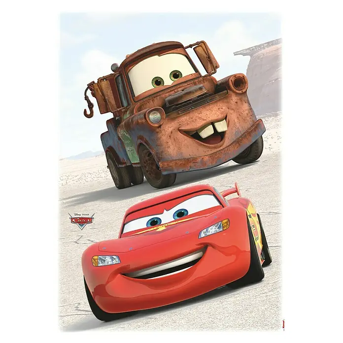 Komar Disney Edition 4 Dekosticker Cars Friends - 2 -tlg., Bunt - Vorderansicht