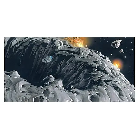 Komar Star Wars Fototapete RMQ Asteroid