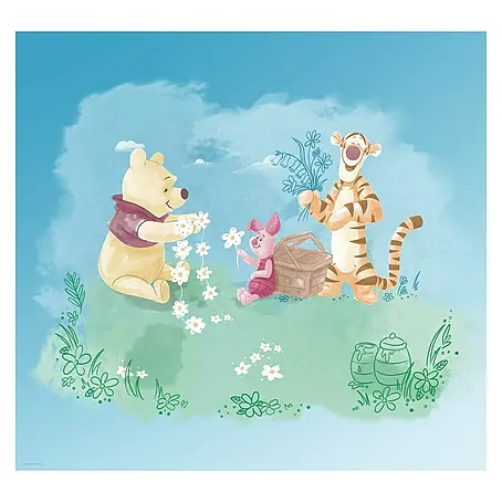 Komar Disney Edition 4 Fototapete Winnie Pooh Picnic