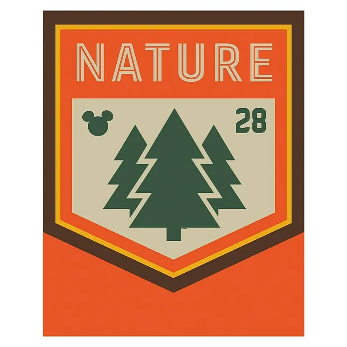 Komar Disney Edition 4 Poster Mickey Mouse Nature - Disney, B x H: 30 x 40 cm - Vorderansicht