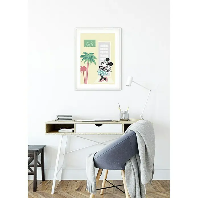 Komar Disney Edition 4 Poster Minnie Mouse Palms - Disney, B x H: 50 x 70 cm - Stimmungsaufnahme