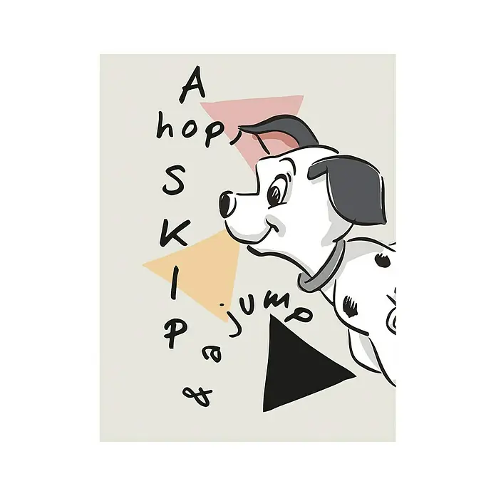 Komar Disney Edition 4 Poster 101 Dalmatiner Angles - Disney, B x H: 30 x 40 cm - Vorderansicht