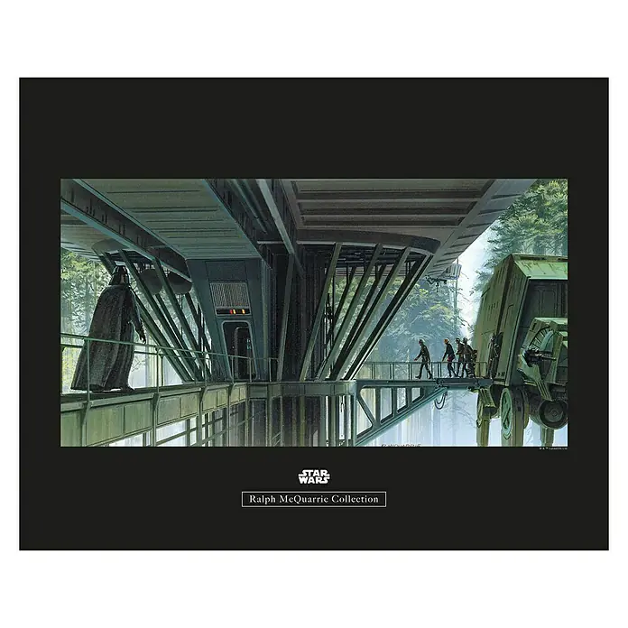 Komar Star Wars Poster RMQ Endor Dock - Disney, B x H: 70 x 50 cm - Vorderansicht