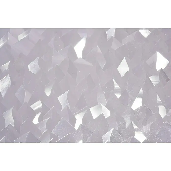 Vénilia Klebefolie Vitrostatic Fläche 3D - 1,5 m x 45 cm, Transparent, Selbstklebend