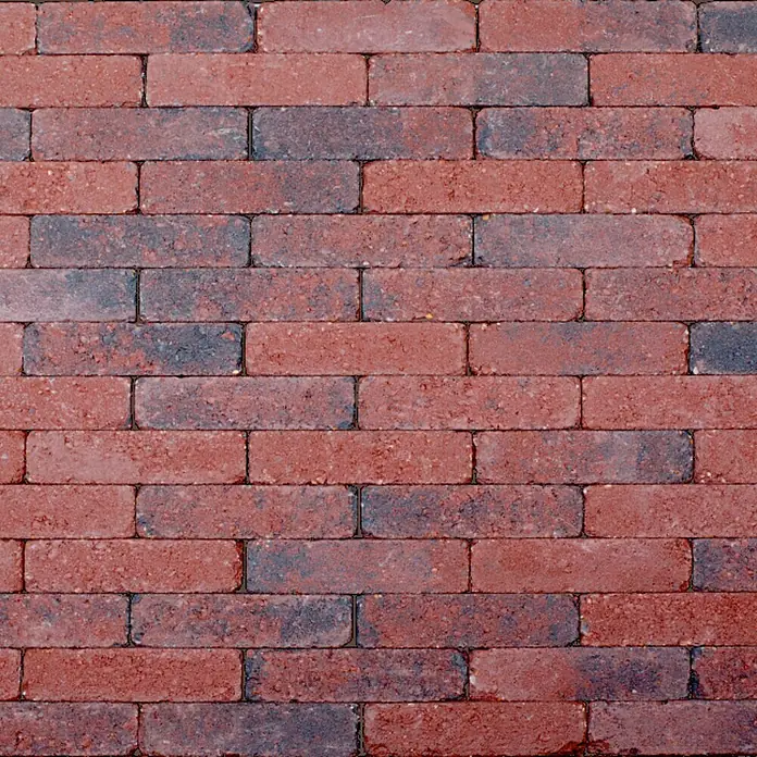 Straatsteen - Roodgrijs, Beton