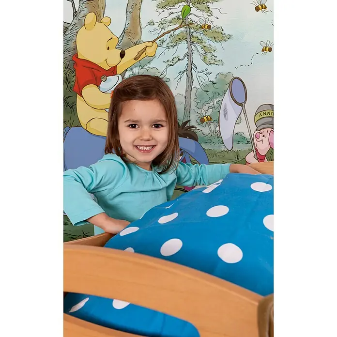 Komar Disney Edition 4 Fototapete Pooh´s House - 4 -tlg., B x H: 368 x 127 cm, Papier - Stimmungsaufnahme