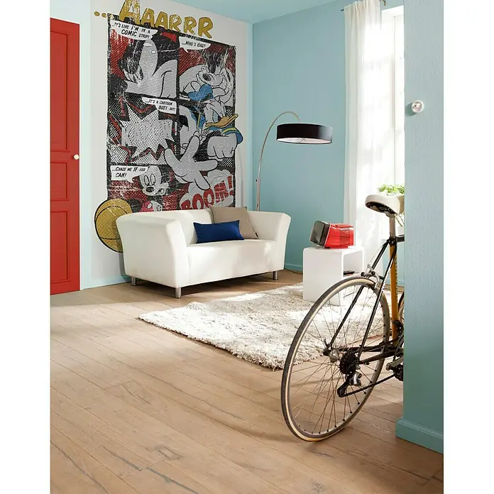 Komar Disney Edition 4 Fototapete Mickey´s Great Escape - 4 -tlg., B x H: 184 x 254 cm, Papier - Stimmungsaufnahme