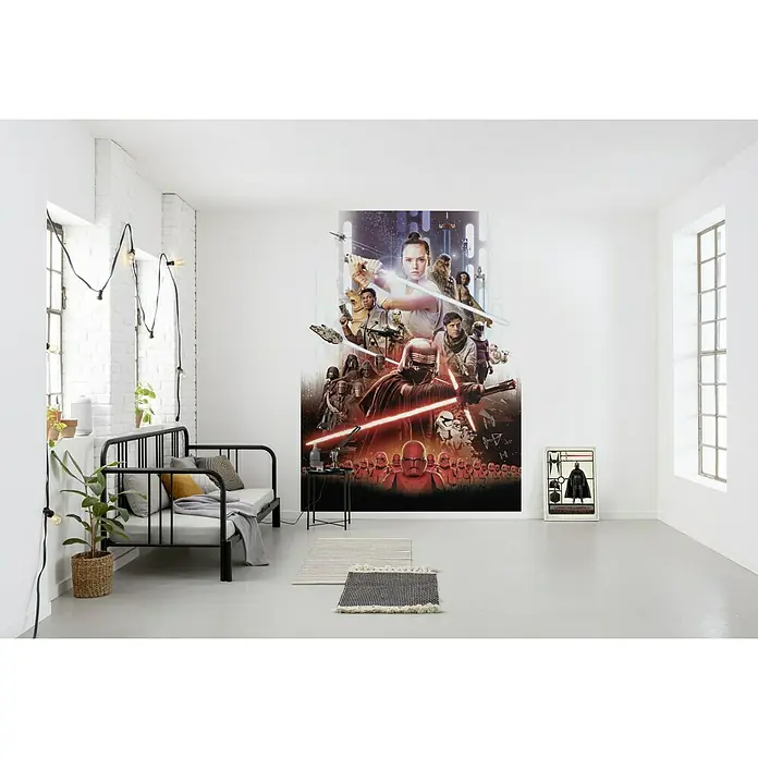 Komar Star Wars Fototapete Movie Poster Ray - 4 -tlg., B x H: 254 x 184 cm, Papier - Stimmungsaufnahme