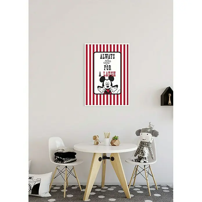 Komar Disney Edition 4 Poster Mickey Mouse Laugh - Disney, B x H: 50 x 70 cm - Stimmungsaufnahme