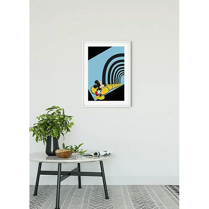 Komar Disney Edition 4 Poster Mickey Mouse Foot Tunnel - Disney, B x H: 50 x 70 cm - Stimmungsaufnahme