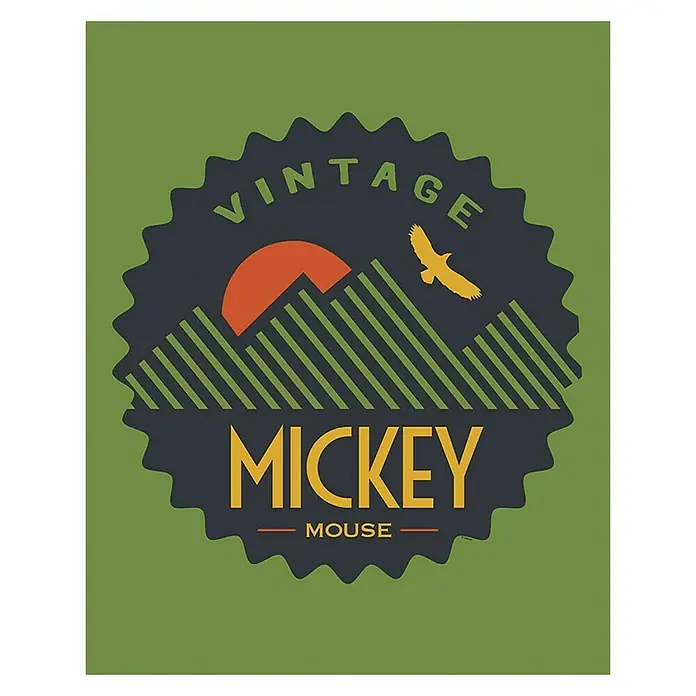 Komar Disney Edition 4 Poster Mickey Mouse Vintage - Disney, B x H: 40 x 50 cm - Vorderansicht