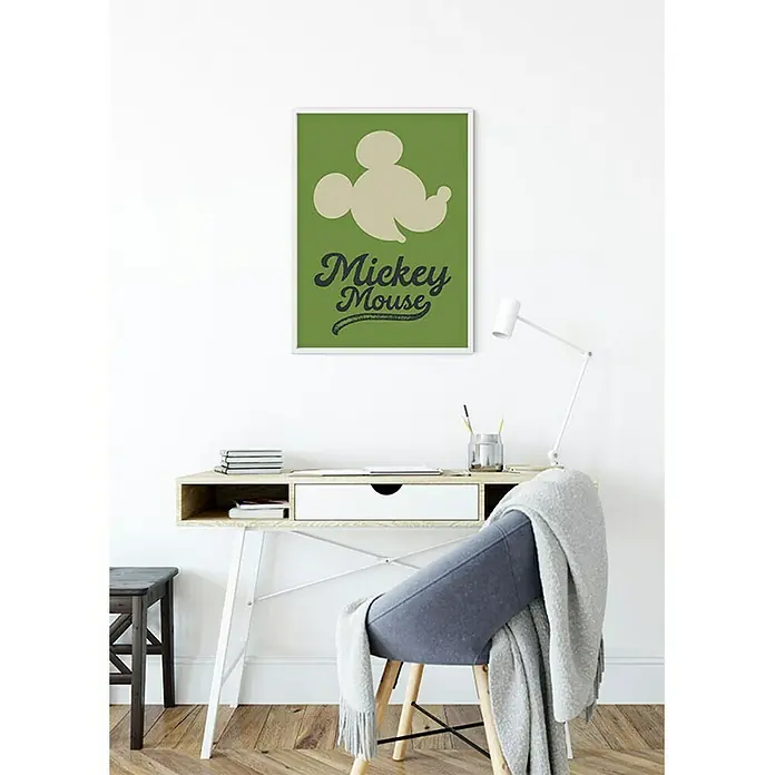 Komar Disney Edition 4 Poster Mickey Mouse Green Head - Disney, B x H: 40 x 50 cm - Stimmungsaufnahme