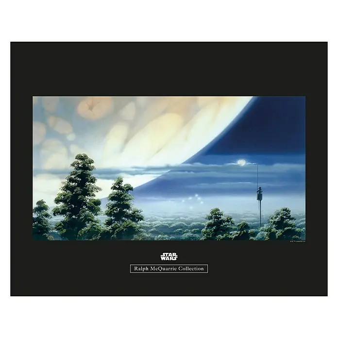 Komar Star Wars Poster RMQ Yavin Lookout - Disney, B x H: 50 x 40 cm - Vorderansicht