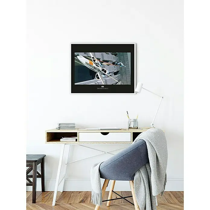 Komar Star Wars Poster RMQ X-Wing vs. TIE-Fighter - Disney, B x H: 50 x 40 cm - Stimmungsaufnahme