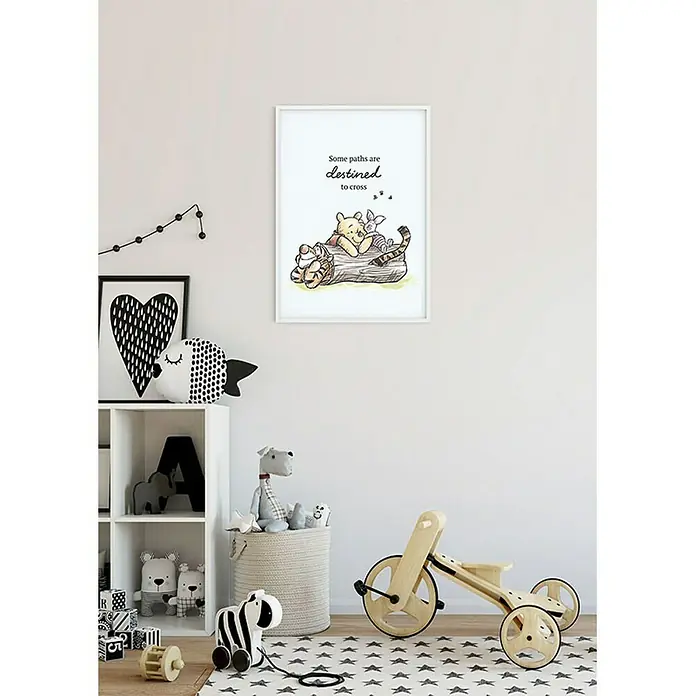 Komar Disney Edition 4 Poster Winnie Pooh Path - Disney, B x H: 30 x 40 cm - Vorderansicht