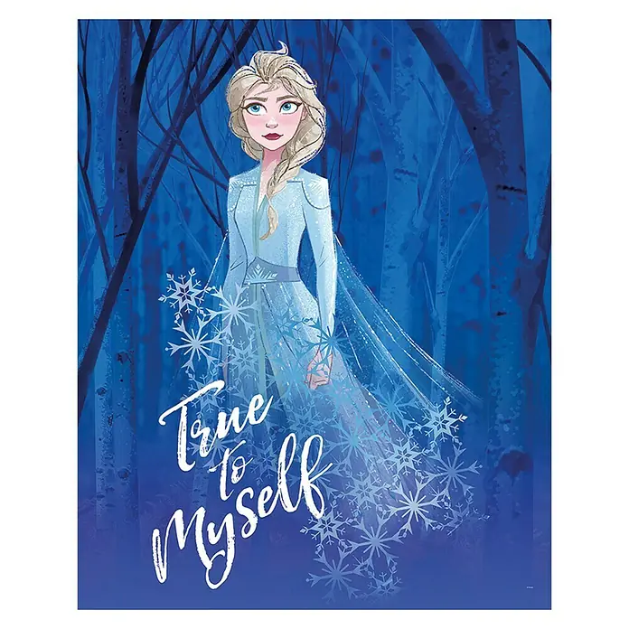 Komar Disney Edition 4 Poster Frozen Elsa True To Myself - Disney, B x H: 40 x 50 cm - Vorderansicht