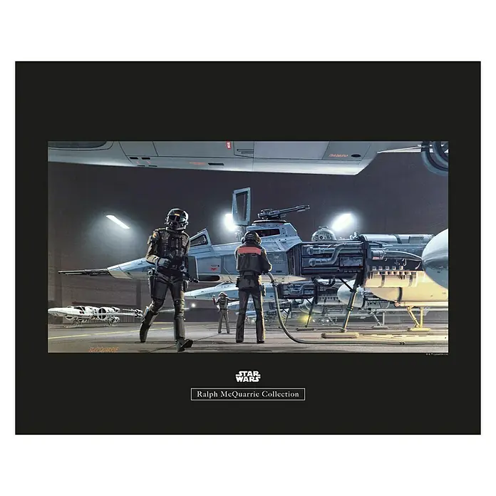 Komar Star Wars Poster RMQ Yavin Y-Wing - Disney, B x H: 70 x 50 cm - Vorderansicht