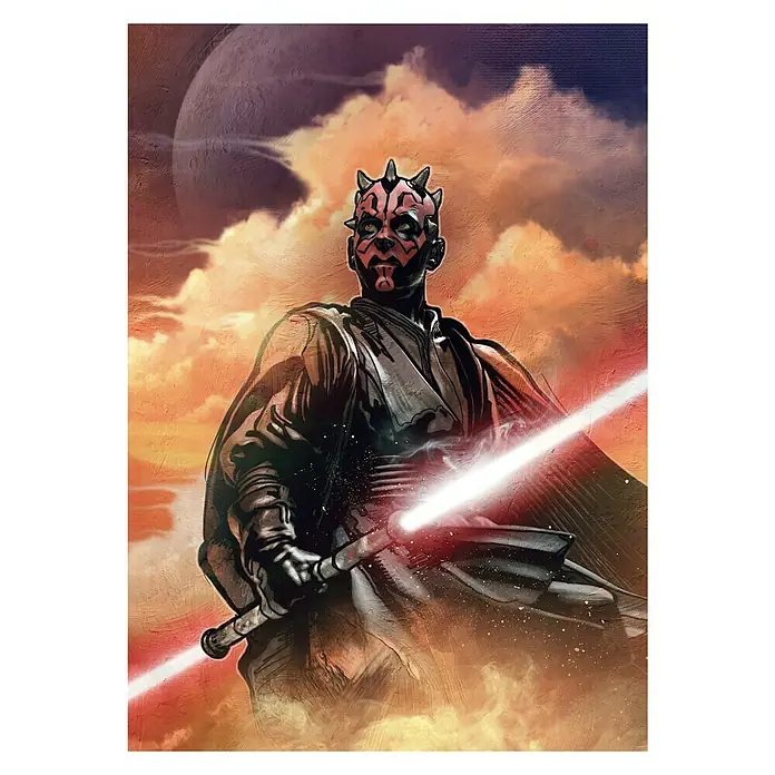 Komar Star Wars Fototapete Darth Maul - 4 -tlg., B x H: 200 x 280 cm, Vlies - Vorderansicht