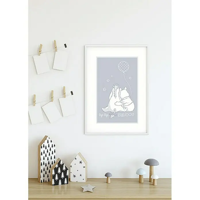 Komar Disney Edition 4 Poster Winnie Pooh Bye Bye Balloon - Disney, B x H: 30 x 40 cm - Stimmungsaufnahme