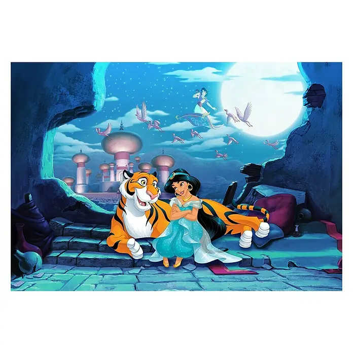 Komar Disney Edition 4 Fototapete Waiting for Aladdin - 8 -tlg., B x H: 368 x 254 cm, Papier - Vorderansicht