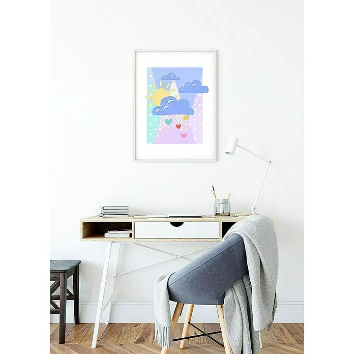 Komar Disney Edition 4 Poster Winnie Pooh Clouds - Disney, B x H: 40 x 50 cm - Stimmungsaufnahme