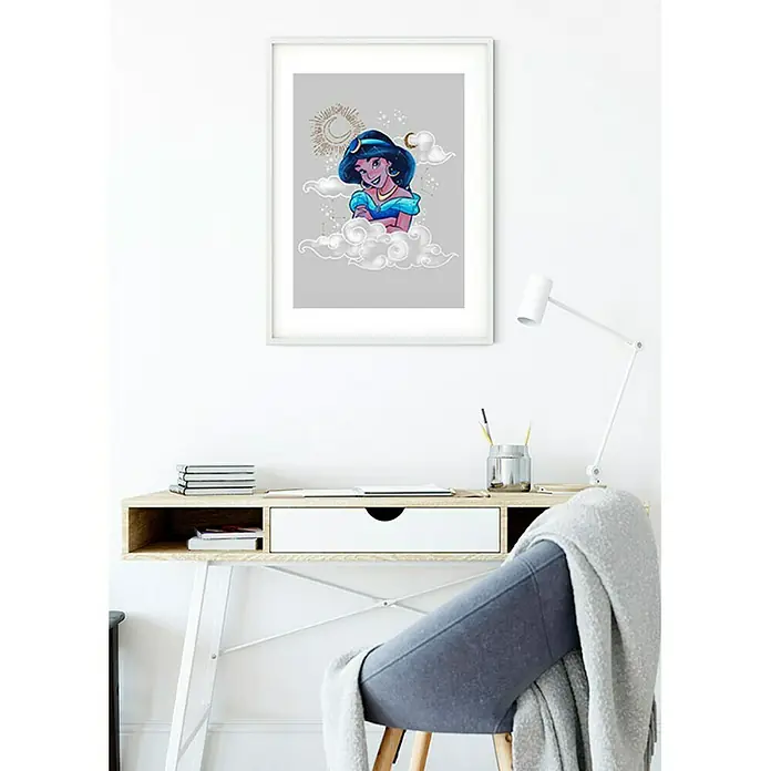 Komar Disney Edition 4 Poster Jasmin Clouds - Disney, B x H: 30 x 40 cm - Stimmungsaufnahme