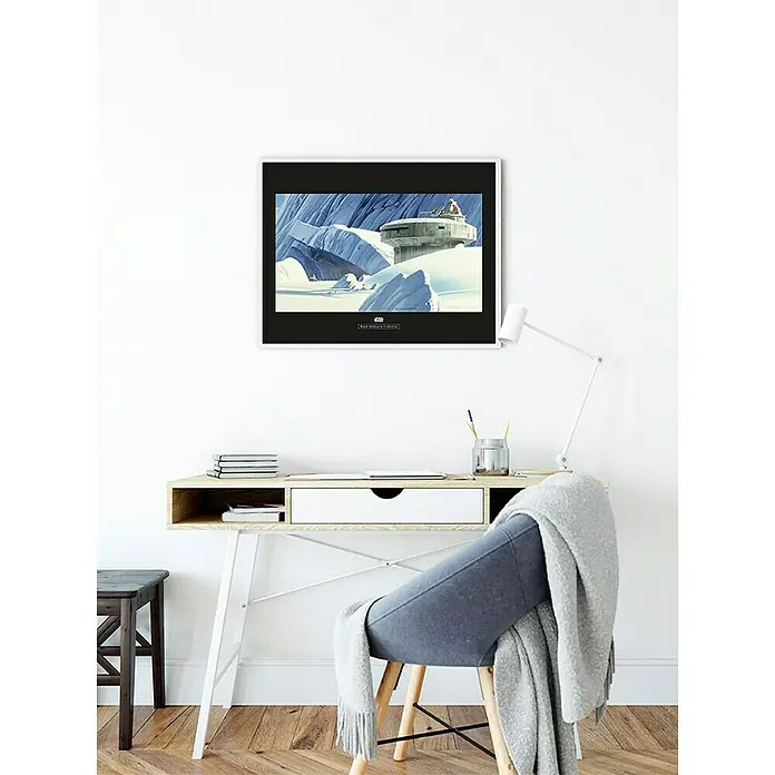 Komar Star Wars Poster RMQ Hoth Echo Base - Disney, B x H: 40 x 30 cm - Stimmungsaufnahme
