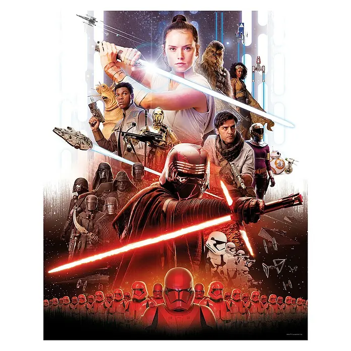 Komar Star Wars Poster Movie Poster Rey - Disney, B x H: 30 x 40 cm - Vorderansicht